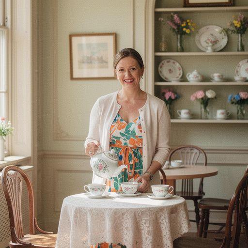 A tea aromáját kiemelő virágok és fűszerek, szép elrendezésben.